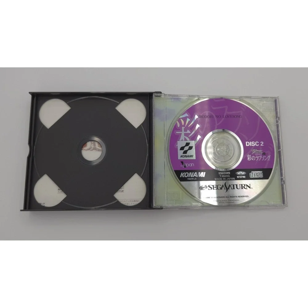 Tokimeki Memorial Vol 2 Irodori no Love Song - Sega Saturn - Japan - CIB 2 Disc